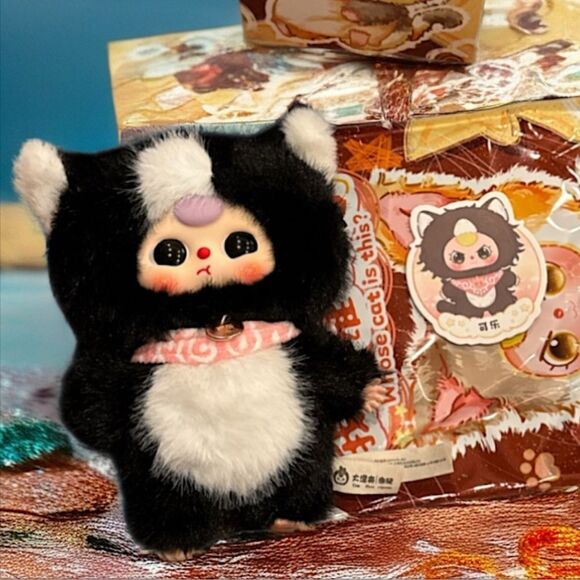 Baby Three Whose Cat Am I? Plush Blind Box - Cola - Picture 1 of 16